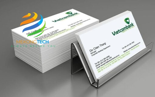 in name card lấy ngay khu vực Long An giá rẻ